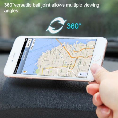 360° Magnetic Dashboard Phone Mount full product packaging and contents